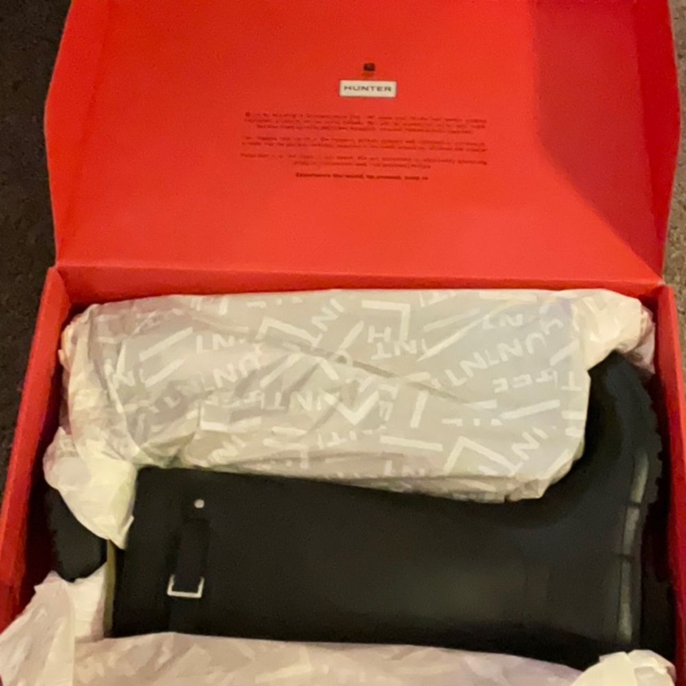 Hunter Original Black Rain Boots